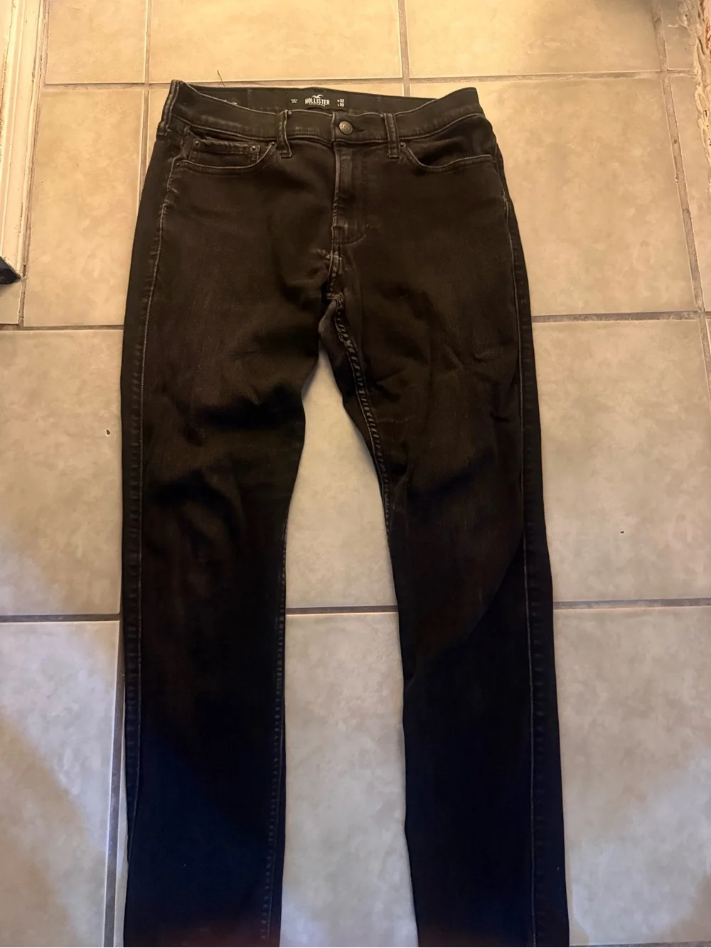 Hollister slim black